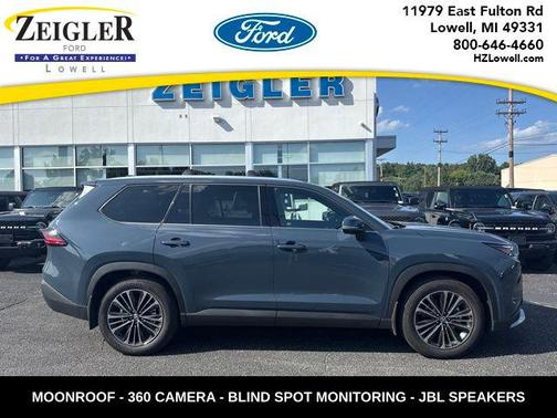 Storm Cloud 2026 Toyota Grand Highlander Hybrid Platinum MAX