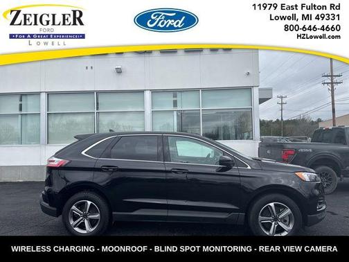 Agate Black Metallic 2024 Ford Edge SEL