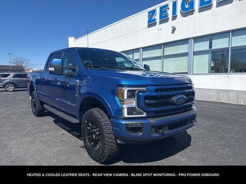 Atlas Blue Metallic 2022 Ford F-350 Lariat