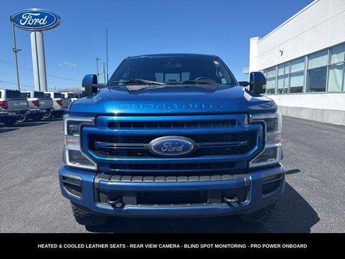 Atlas Blue Metallic 2022 Ford F-350 Lariat