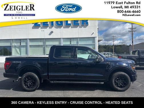 Antimatter Blue Metallic 2024 Ford F-150 XLT