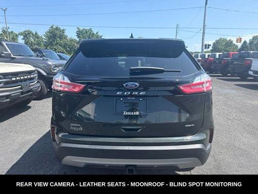 Forged Green Metallic 2024 Ford Edge SEL