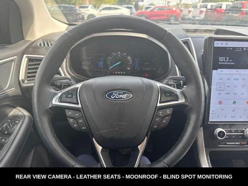 Forged Green Metallic 2024 Ford Edge SEL