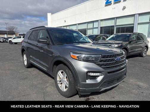 Carbonized Gray Metallic 2023 Ford Explorer XLT