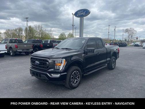 Agate Black Metallic 2021 Ford F-150 XLT