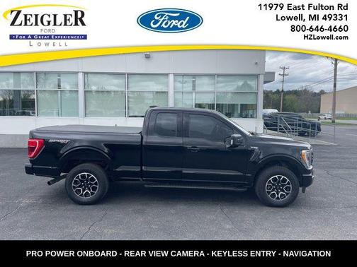Agate Black Metallic 2021 Ford F-150 XLT