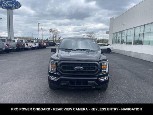 Agate Black Metallic 2021 Ford F-150 XLT