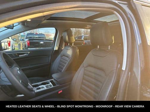 Stone Blue Metallic 2024 Ford Edge SEL