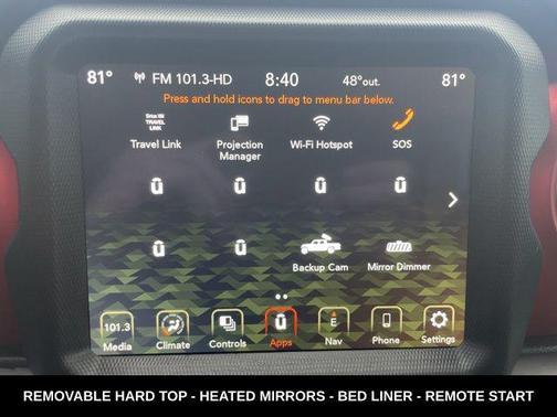 Black Clearcoat 2022 Jeep Gladiator Rubicon