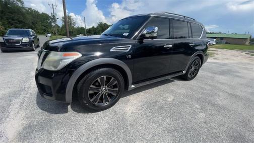 Super Black 2017 Nissan Armada Platinum