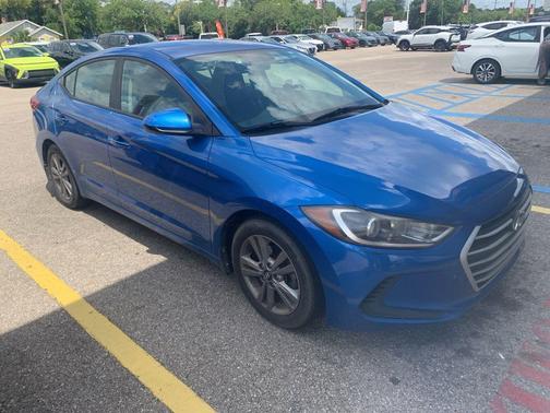 Electric Blue Metallic 2018 Hyundai ELANTRA SEL