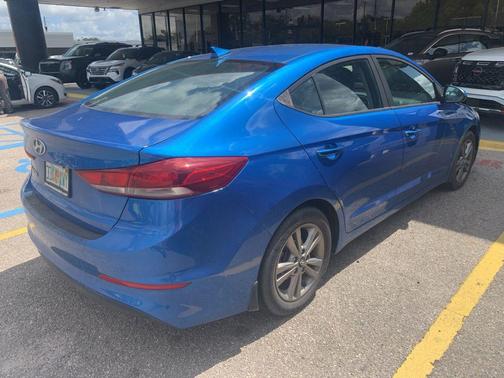 Electric Blue Metallic 2018 Hyundai ELANTRA SEL