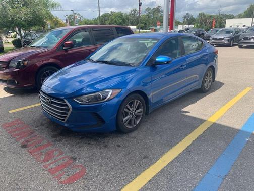Electric Blue Metallic 2018 Hyundai ELANTRA SEL