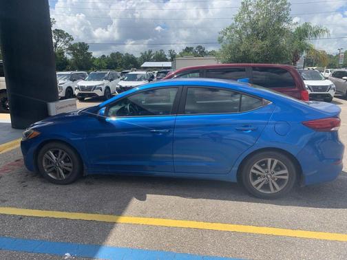 Electric Blue Metallic 2018 Hyundai ELANTRA SEL