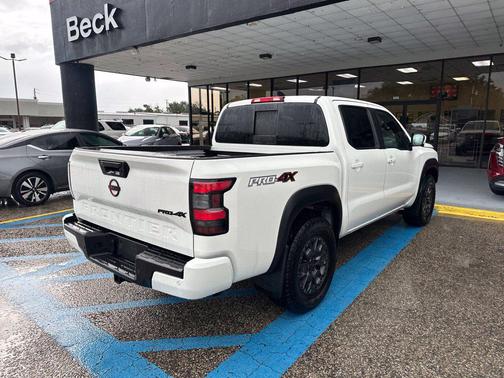 Glacier White 2024 Nissan Frontier PRO-4X