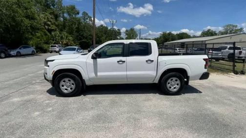 Glacier White 2022 Nissan Frontier S