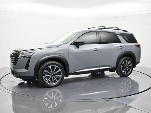 Boulder Gray Pearl 2026 Nissan Pathfinder Platinum