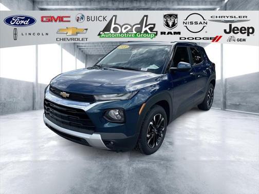 Pacific Blue Metallic 2021 Chevrolet Trailblazer LT
