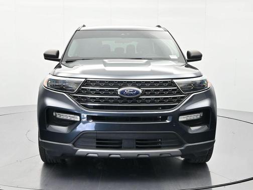 Blue Metallic 2022 Ford Explorer XLT