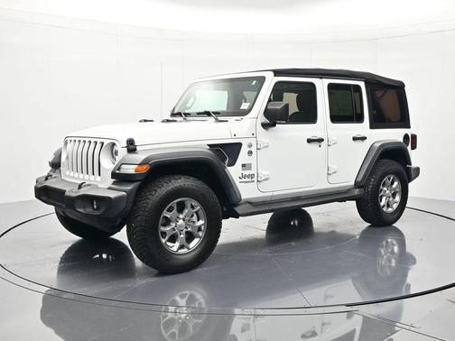 Bright White Clearcoat 2020 Jeep Wrangler Unlimited Sport