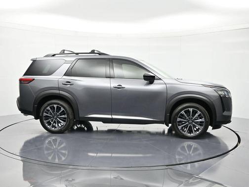 Gun Metallic 2026 Nissan Pathfinder Platinum