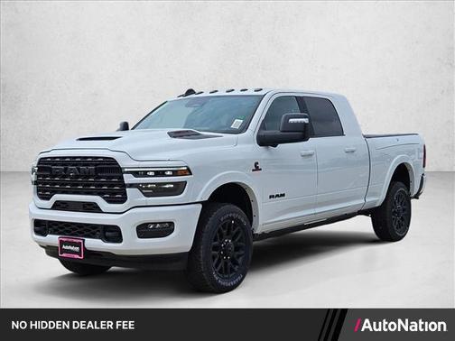 Bright White Clearcoat 2026 RAM 2500 Limited Mega Cab 4x4 6'4' Box
