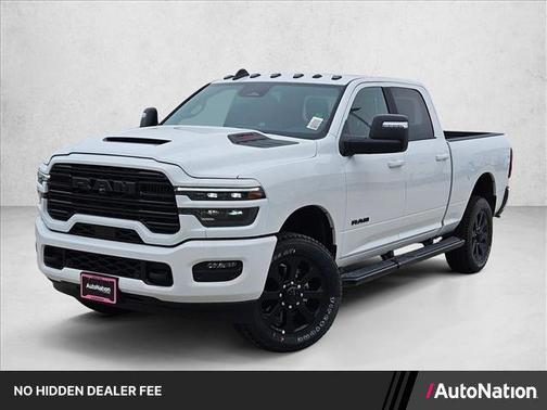 Bright White Clearcoat 2026 RAM 2500 Laramie Crew Cab 4x4 6'4' Box