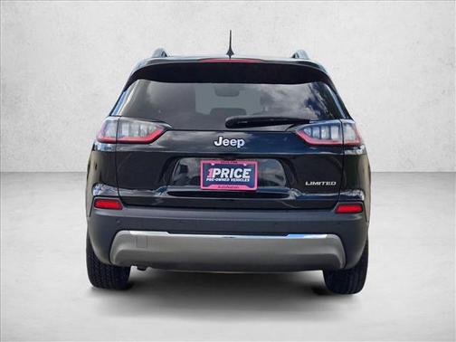 Diamond Black Crystal Pearlcoat 2019 Jeep Cherokee Limited