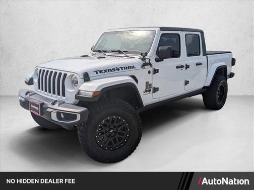 Bright White Clearcoat 2023 Jeep Gladiator Texas Trail 4x4