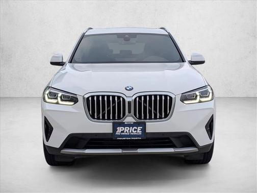 Alpine White 2022 BMW X3 sDrive30i