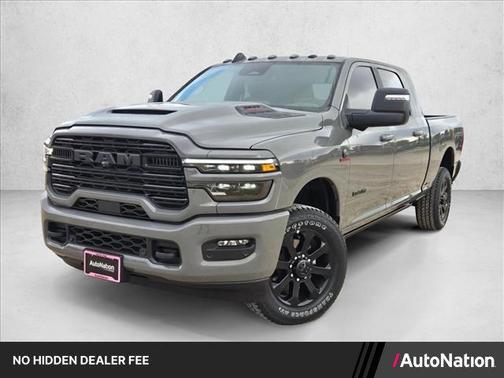Ceramic Gray Clearcoat 2026 RAM 2500 Laramie Mega Cab 4x4 6'4' Box