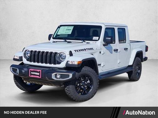 Bright White Clearcoat 2026 Jeep Gladiator Texas Trail 4x4