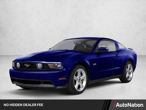 Kona Blue Metallic 2012 Ford Mustang V6 Premium