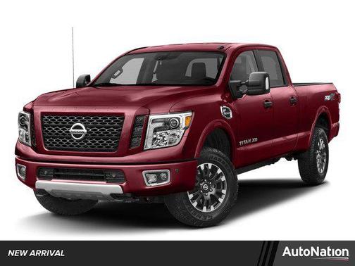 Cayenne Red 2017 Nissan Titan XD PRO-4X