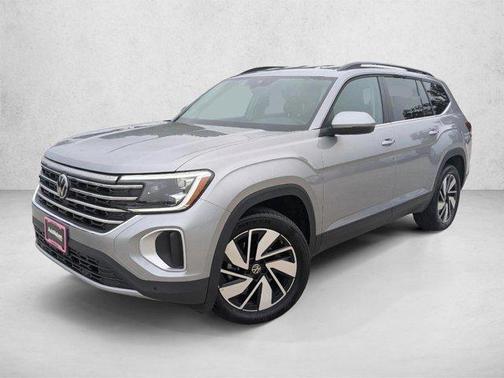 Silver 2025 Volkswagen Atlas 2.0T SE w/Technology 4MOTION