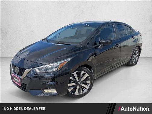 Super Black 2021 Nissan Versa 1.6 S