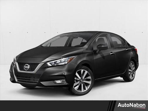 Super Black 2021 Nissan Versa 1.6 S