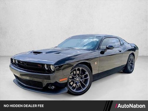 Pitch Black Clearcoat 2023 Dodge Challenger R/T Scat Pack