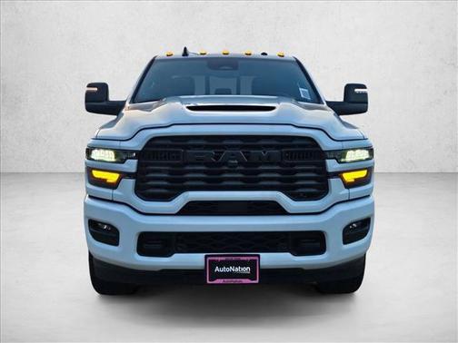 Bright White Clearcoat 2026 RAM 2500 Black Express Crew Cab 4x4 8' Box
