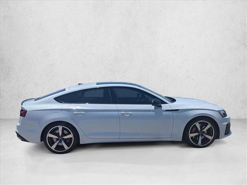 Glacier White Metallic 2024 Audi A5 Sportback 45 S Line Premium Plus