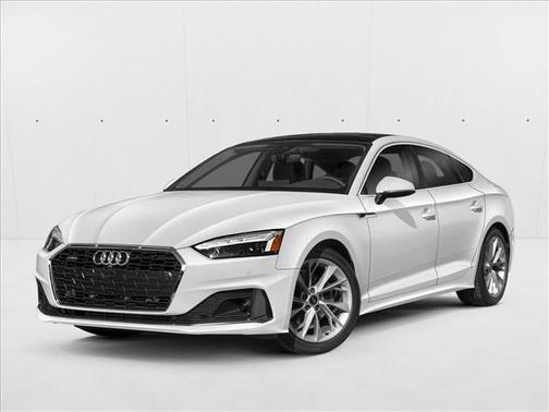 Glacier White Metallic 2024 Audi A5 Sportback 45 S Line Premium Plus