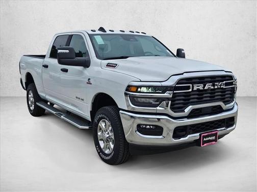 Bright White Clearcoat 2026 RAM 2500 Lone Star Crew Cab 4x4 6'4' Box
