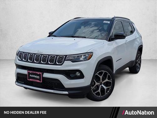 Bright White Clearcoat 2026 Jeep Compass Limited