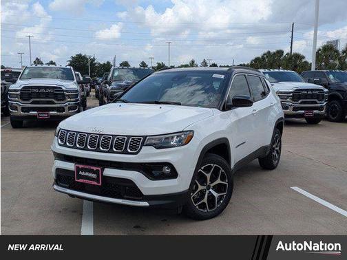 Bright White Clearcoat 2026 Jeep Compass Limited