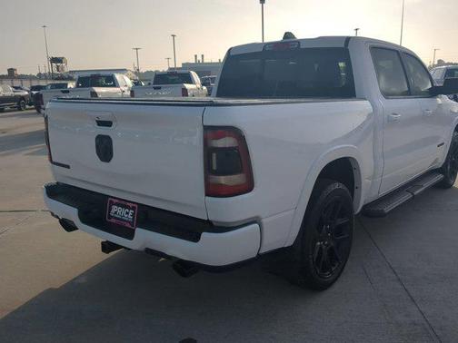 Bright White Clearcoat 2021 RAM 1500 Laramie