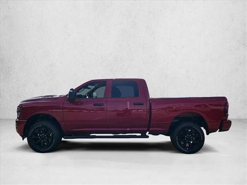 Molten Red Pearlcoat 2026 RAM 2500 Black Express Crew Cab 4x4 6'4' Box