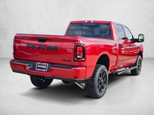 Molten Red Pearlcoat 2026 RAM 2500 Black Express Crew Cab 4x4 6'4' Box