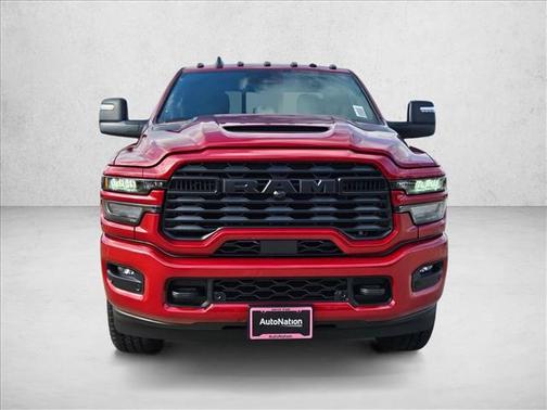 Molten Red Pearlcoat 2026 RAM 2500 Black Express Crew Cab 4x4 6'4' Box