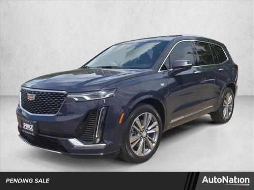 Midnight Sky Metallic 2024 Cadillac XT6 Premium Luxury AWD