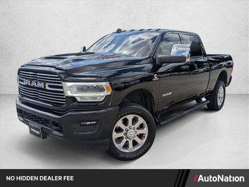 Diamond Black Crystal Pearlcoat 2024 RAM 2500 Laramie Crew Cab 4x4 6'4' Box